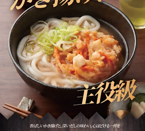 かき揚げうどん